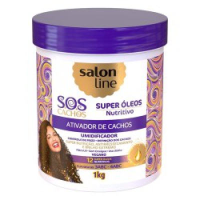 Ativador de Cachos Salon Line Óleos Nutritivos 1KG