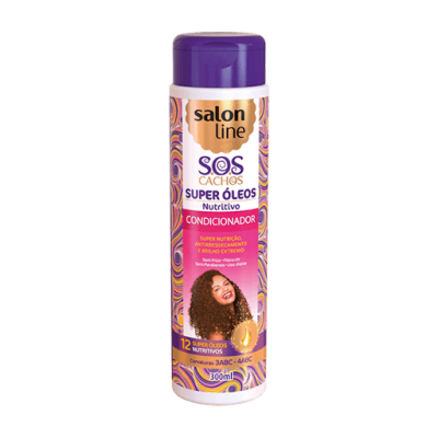 Condicionador Salon Line Sos Super Óleos Nutrivos 300ML
