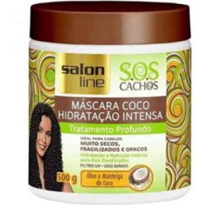 Máscara Capilar Salon Line Sos Tratamento Profundo Coco500ML
