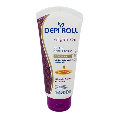 Creme Depilatório Depiroll Corporal Argan Oil 100G