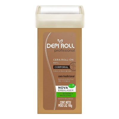 Cera Depilatória Depiroll Roll-On Tradicional Refil 100G