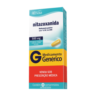 Nitazoxanida 500Mg 6Cpr Gen.althaia