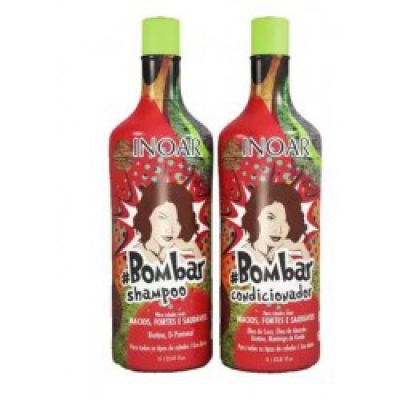 Shampoo+Condicionador Inoar Bombar 1L
