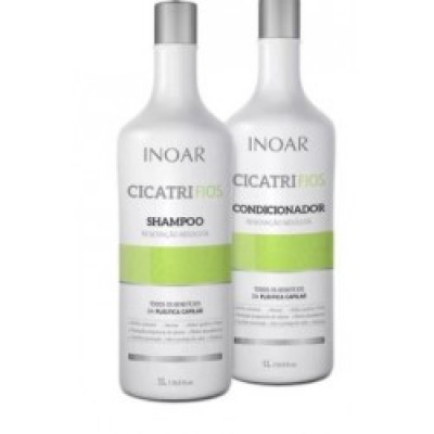 Shampoo+Condicionador Inoar Cicatrifios 1L