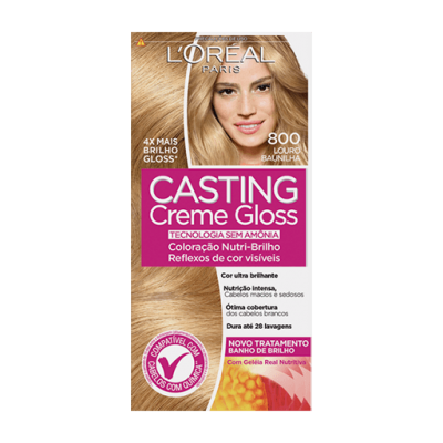 Tintura Loreal Casting Creme Gloss 800 Louro Claro