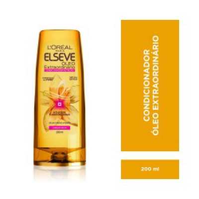 Condicionador Elseve Óleo Extraordinário Nutrição 200ML