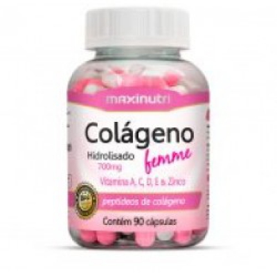 Colágeno Femme + Vit A/c/d/e 90Cps Maxinut