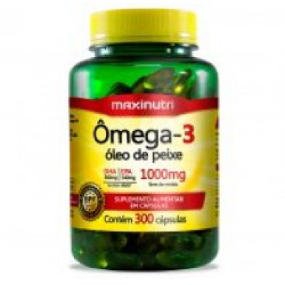 Ômega 3 1.000Mg 300Cps Maxinutri
