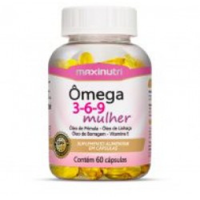 Ômega 3-6-9 Mulher 60Cps Maxinutri