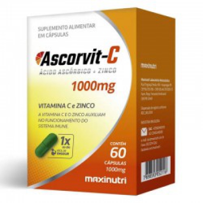 Ascorvit C 1.000Mg 60Cps Maxinutri
