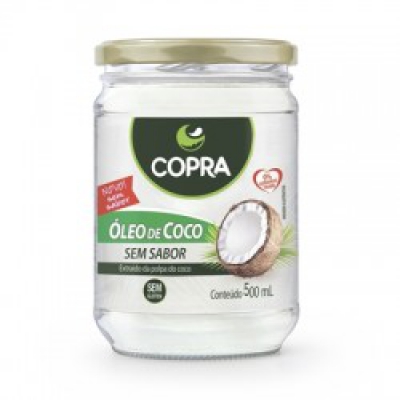 Óleo de Coco Copra Sem Sabor 500ML