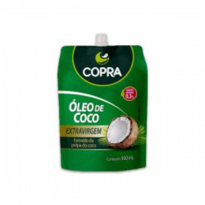 Óleo de Coco Copra Extravirgem Pouch 500ML