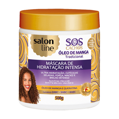 Máscara Capilar Salon Line Sos Hidratação Intensa 500G