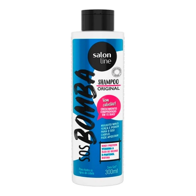 Shampoo Salon Line Sos Bomba Original 300ML