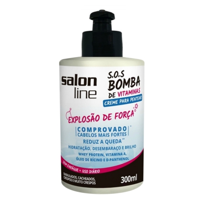 Creme de Pentear Salon Line Sos Bomba Original 300ML