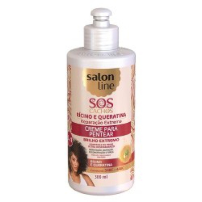 Creme de Pentear Salon Line Sos Rícino e Queratina 300ML