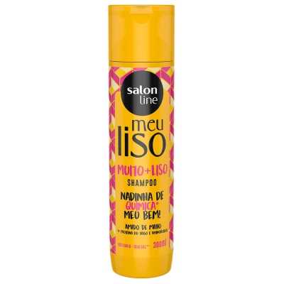 Shampoo Salon Line Meu Liso Amido de Milho 300ML