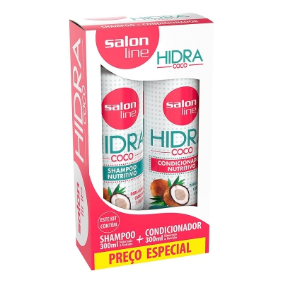 Shampoo+Condicionador Salon Line Hidra Coco 300ML