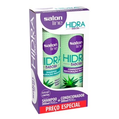 Shampoo+Condicionador Salon Line Hidra Babosa 300ML
