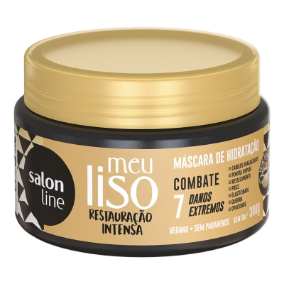 Máscara Capilar Salon Line Meu Liso Restauração Intensa 300G