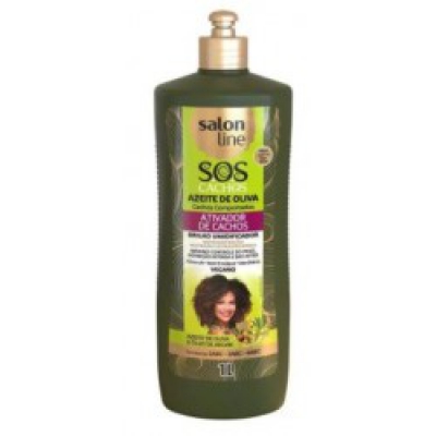 Ativador de Cachos Salon Line Sos Azeite de Oliva 1L