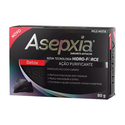 Sabonete Asepxia Detox 80G