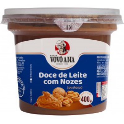 Doce de Leite Vovó Ana Com Nozes 400G