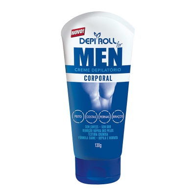 Creme Depilatório Depiroll Corporal Men 130G