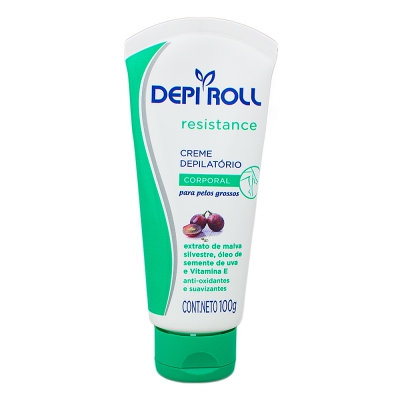 Creme Depilatório Depiroll Corporal Pelos Grossos 100G
