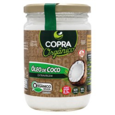 Óleo de Coco Copra Extra Virgem Organico 500ML