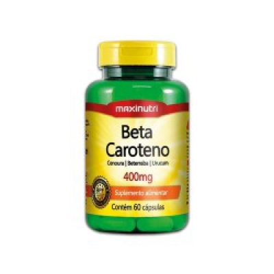 Beta Caroteno 400Mg 60Cps Maxinutri