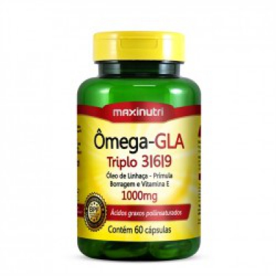 Ômega Gla Triplo 1.000Mg 60Cps Maxinutri