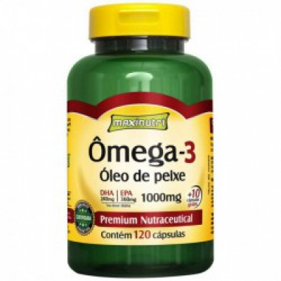 Ômega 3 1.000Mg 120Cps Maxinutri