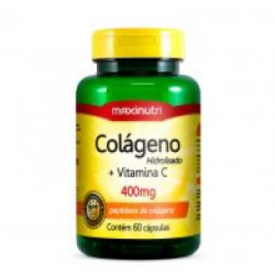 Colágeno Hidrolisado + Vit C 400Mg 60Cps