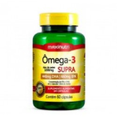 Ômega 3 1.000Mg Supra 60Cps Maxinutri
