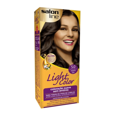 Tintura Light Color Kit 5.0 Castanho Claro