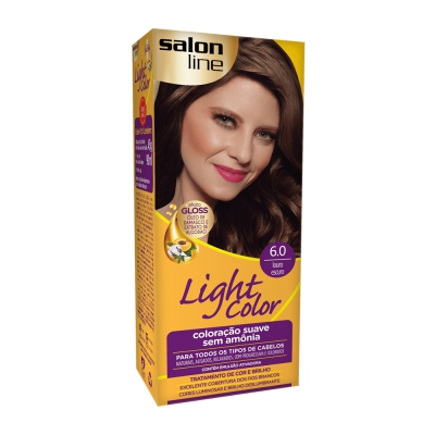 Tintura Light Color Kit 6.0 Louro Escuro