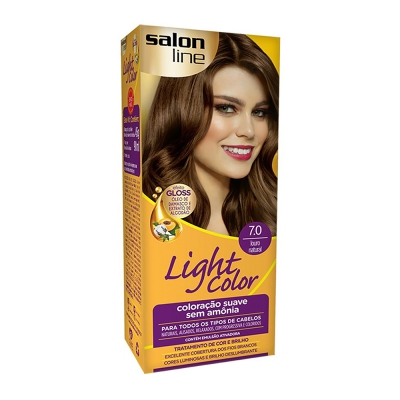 Tintura Light Color Kit 7.0 Louro Natural