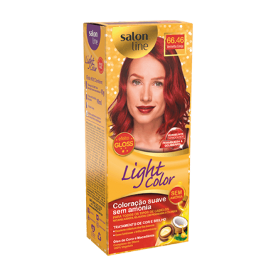 Tintura Light Color Kit 66.46 Vermelho Cereja