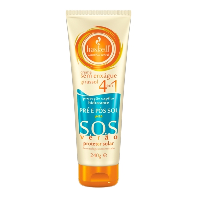 Creme de Pentear Haskell Pré e Pós Sol Verão 240G