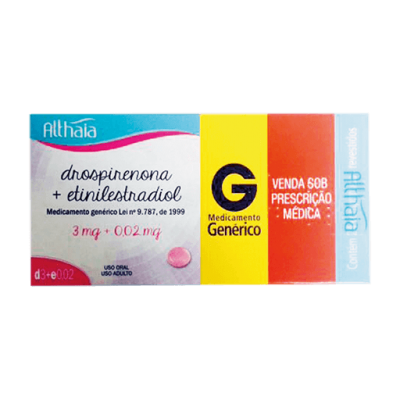 Drospirenona + Etinilestradiol 24Cpr Gen.althaia