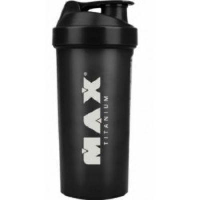 Coqueteleira Max Titanium Preta 600ML