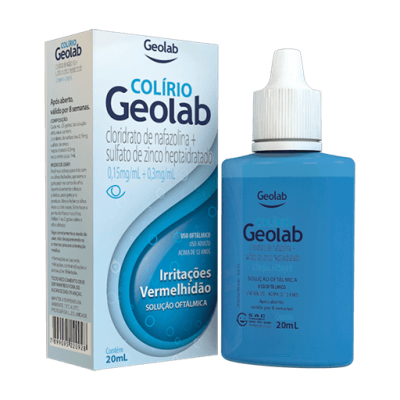 Colírio Geolab 0,15Mg + 0,3Mg Sol Oft 20ML