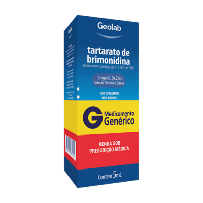 Brimonidina 2Mg/ml Sol Oft 5ML Gen.geolab