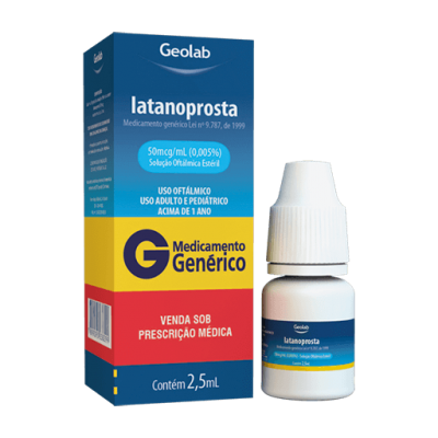 Latanoprosta 0,005% Sol Oft 2,5ML Gen.geolab