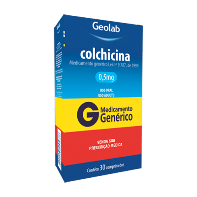 Colchicina 0,5Mg 30Cpr Gen.geolab