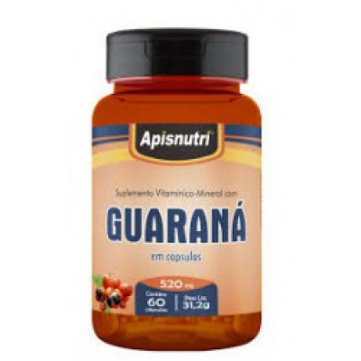 Guarana 60Cps Apisnutry