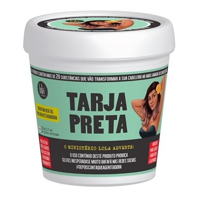 Máscara Capilar Lola Restauradora Tarja Preta 230G