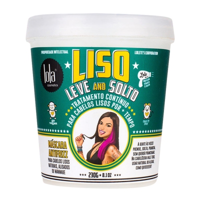 Máscara Capilar Lola Liso Leve e Solto 230G