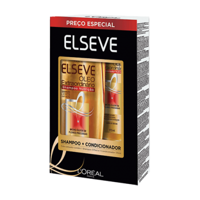 Shampoo+Condicionador Elseve Óleo Extraordinário 375ML+170ML